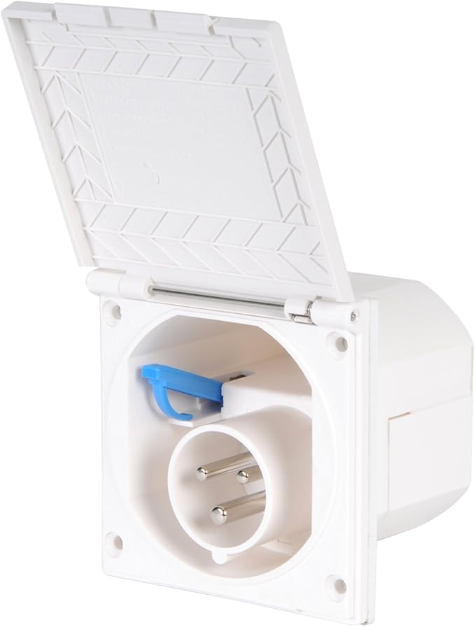 Single External Socket Splashproof 16A External Socket - Adealsweden